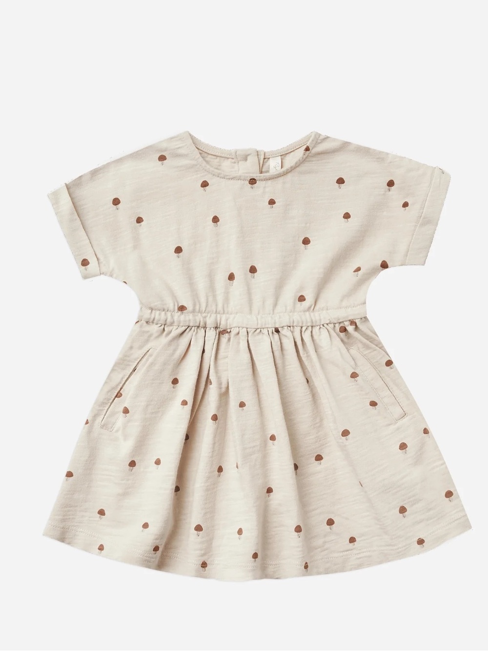Rylee + Cru Kat T-Shirt Dress Mushrooms Size 18-24M